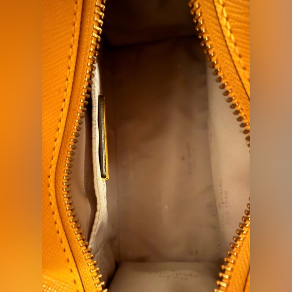 Kate Spade Madison Small Satchel crossbody bag Daffodil - Picture 9 of 13